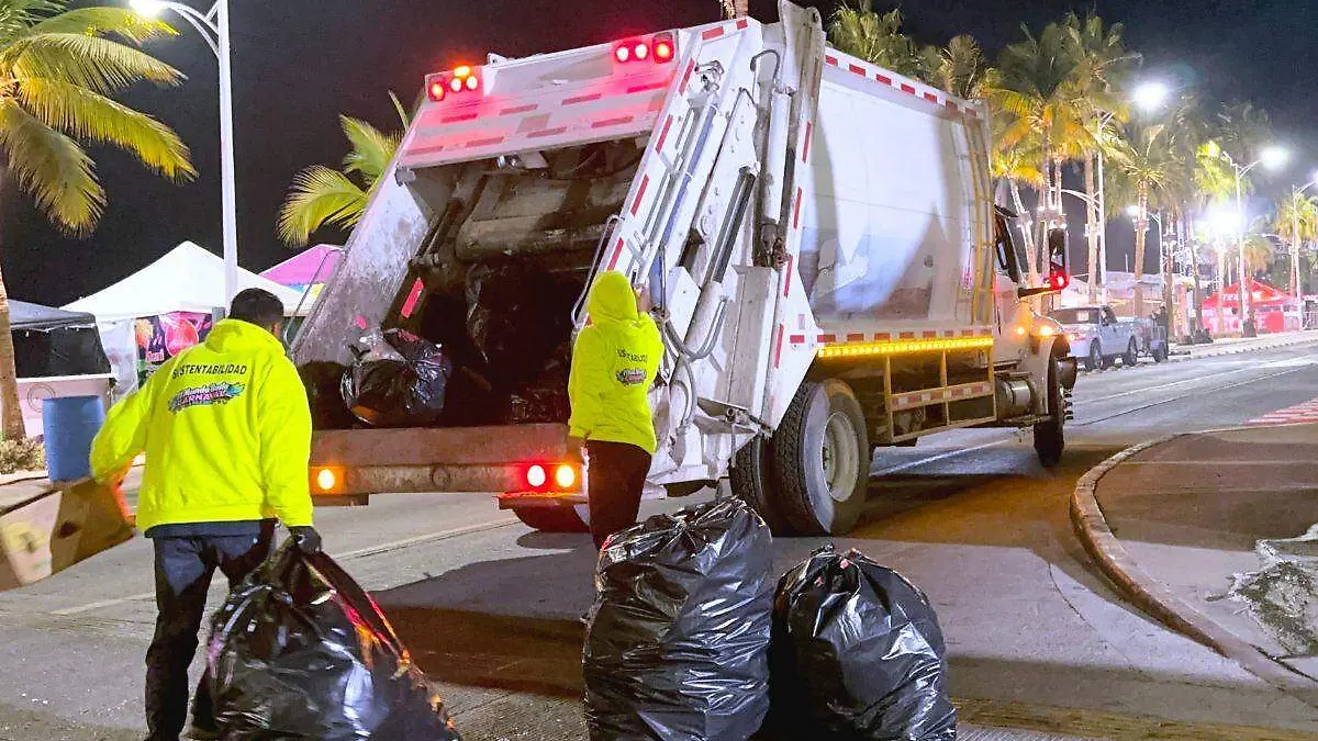 Carnaval La Paz 2025 dejó menos basura en las calles que en 2024